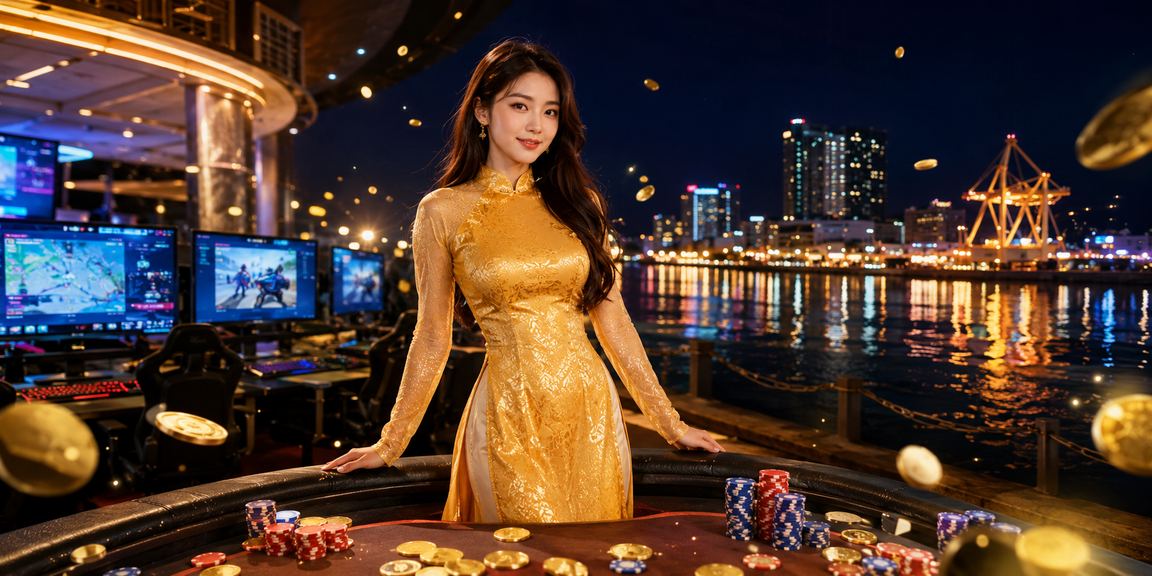 Người chơi esports tại Hải Phòng trong trang phục áo dài truyền thống Việt Nam